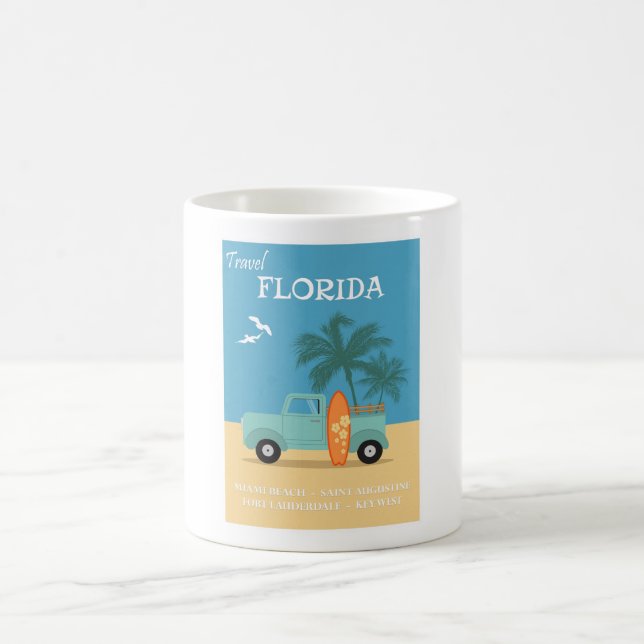 Florida:Kaffe Mugg för Resor (Center)