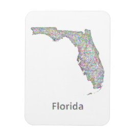 Florida karta magnet