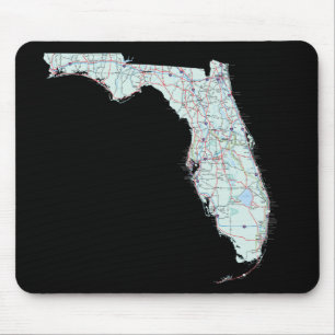 Florida Karta Mousepad Musmatta