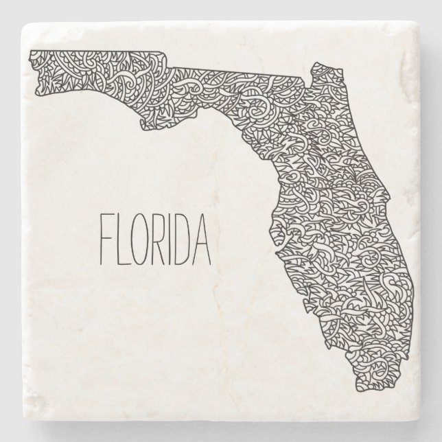 Florida Karta Stenunderlägg (Framsidan)