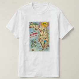 Florida Karta T Shirt