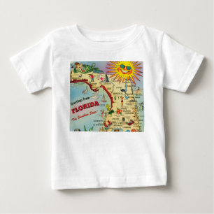 Florida Karta T Shirt