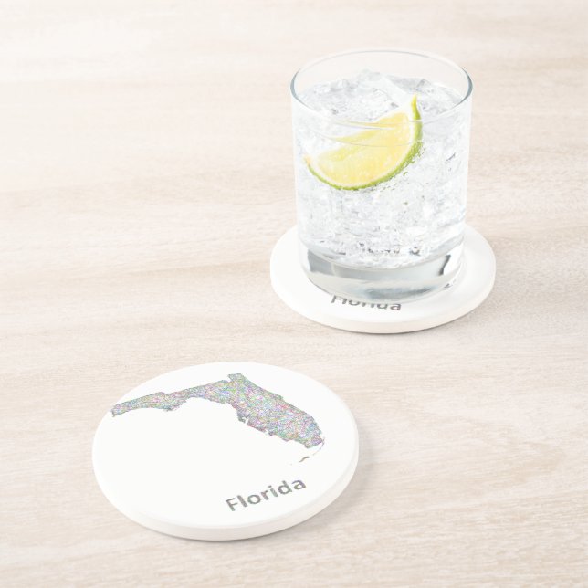 Florida karta underlägg sandsten (Sidan)