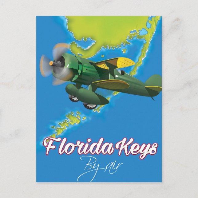 Florida Keys-resemål Vykort (Framsida)