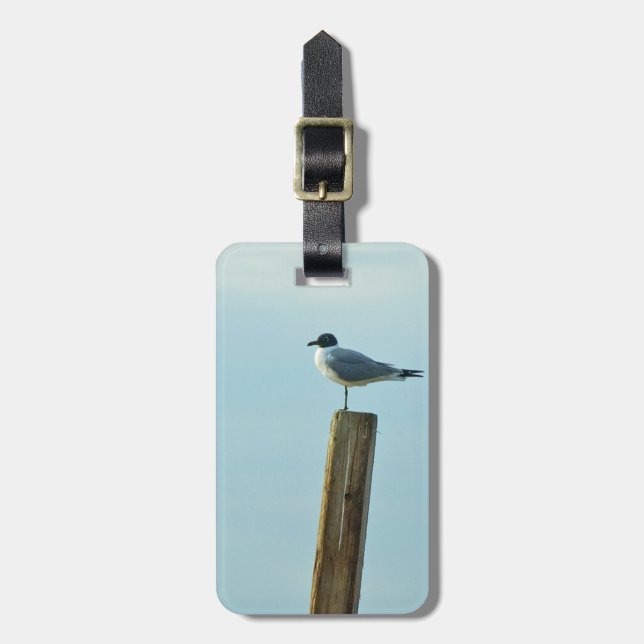 Florida Laughing Gull Easy ID Personligt ID Bagagebricka (Vertikal Framsida)