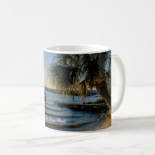 Florida Leaning Handflatan Träd Sunset Classic Mug Kaffemugg