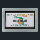 Florida License Plate (anpassade)<br><div class="desc">Infoga ditt namn (eller annan text) så länge det passar in. Vad du ser är vad du får. Fler objekt med den här designen: www.zazzle.com/aura2000/floridalicenseplate</div>