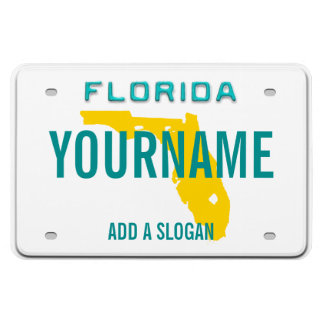 Florida License Plate (personlig) Magnet
