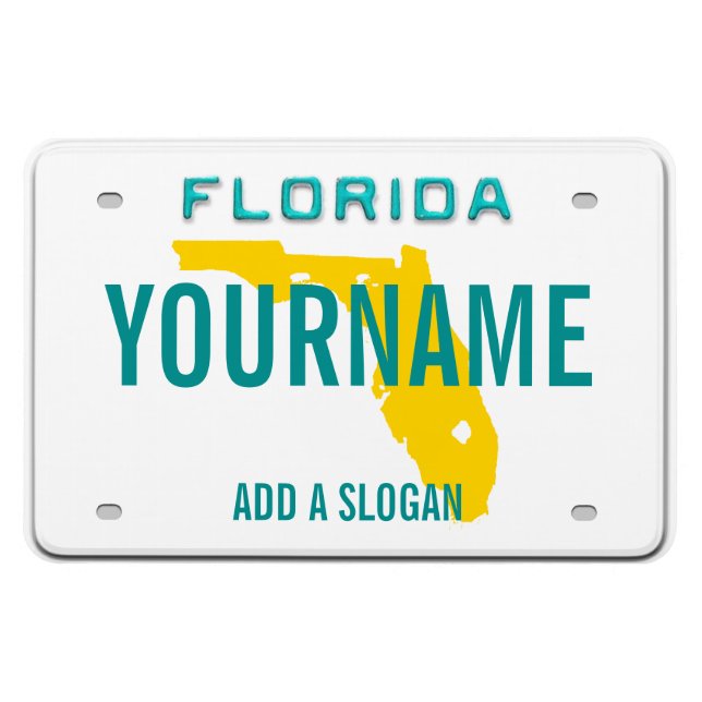 Florida License Plate (personlig) Magnet (Horisontell)
