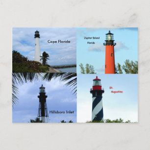 Florida Lighthouses Vykort