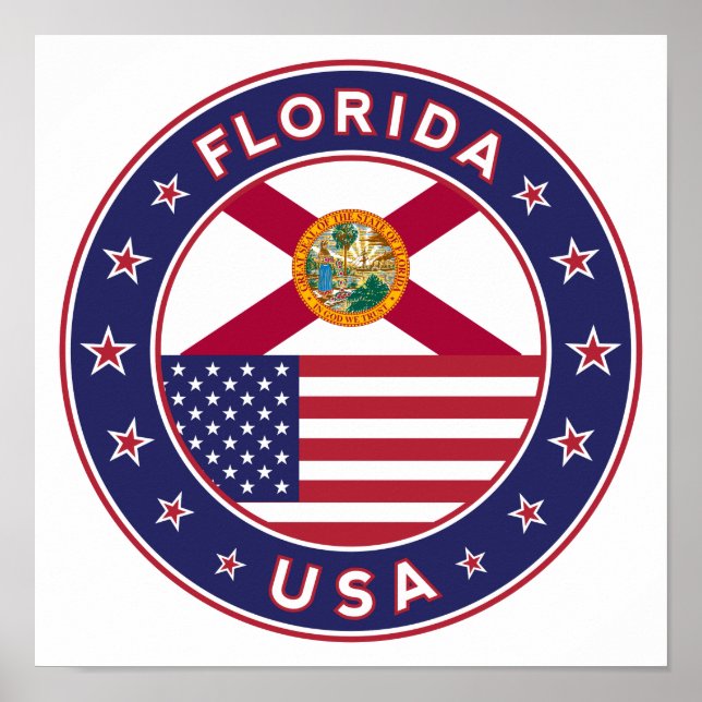 Florida, liten poster (Framsidan)