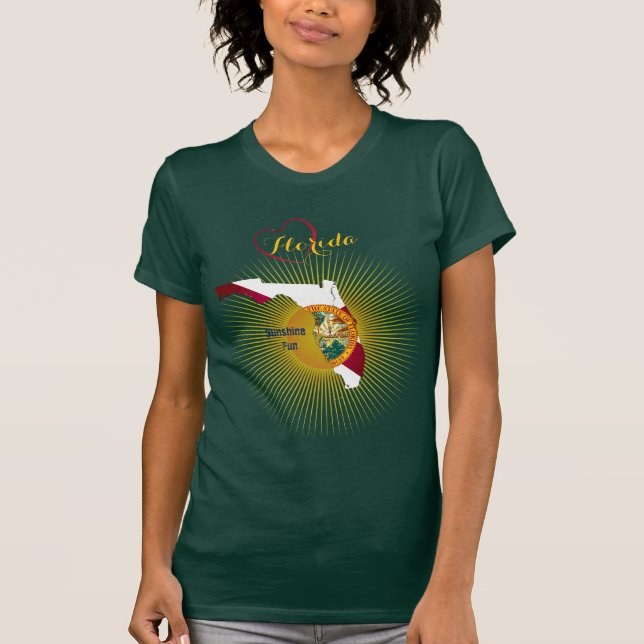 Florida Living Tees T Shirt (Framsida)