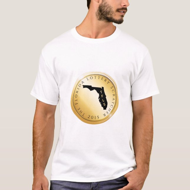 Florida Lottery Scratcher T-Shirt (Framsida)