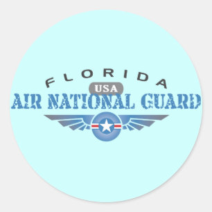 Florida Luft nationalgarde Runt Klistermärke
