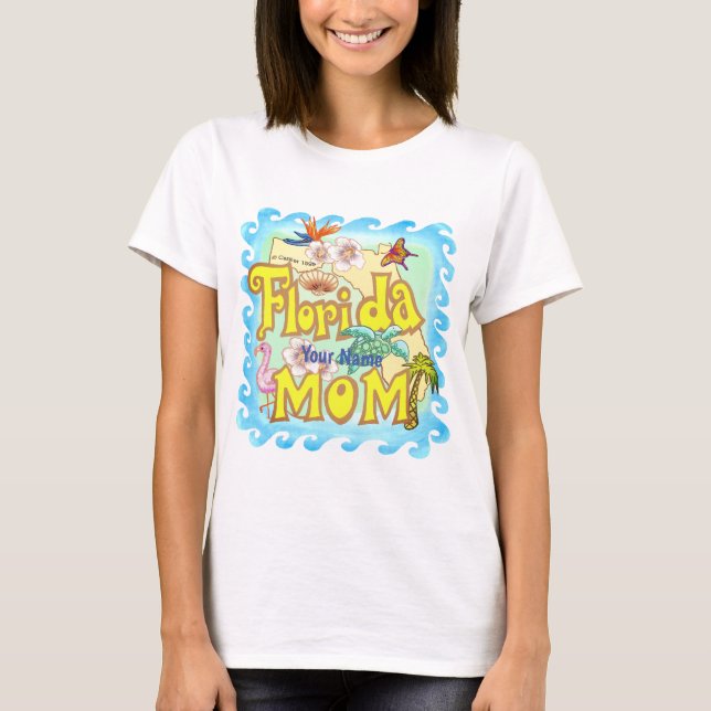 Florida Mamma T Shirt (Framsida)