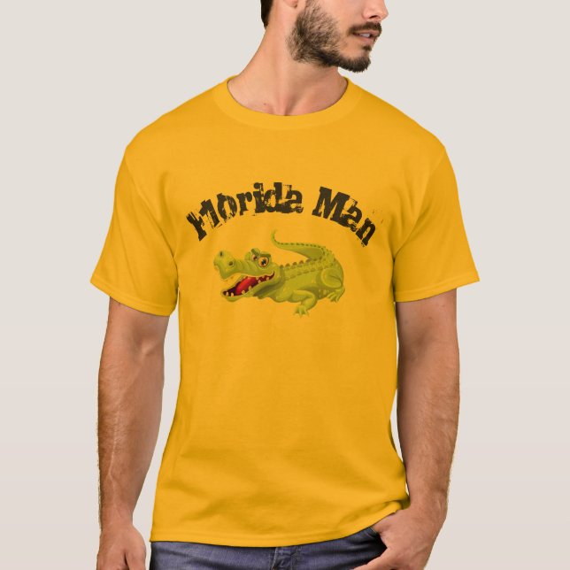 Florida man, Gator T T Shirt (Framsida)