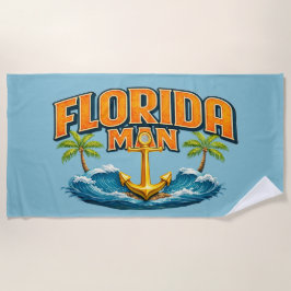 Florida Man Kustliv | Blå nautisk ankare