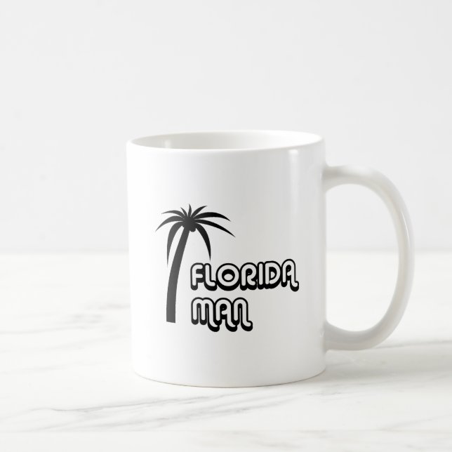 Florida man roliga Meme Kaffemugg (Höger)