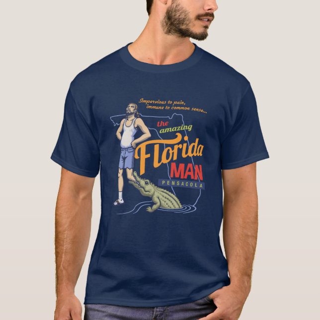 Florida Man T Shirt (Framsida)