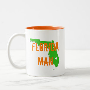 Florida man Två-Tonad mugg