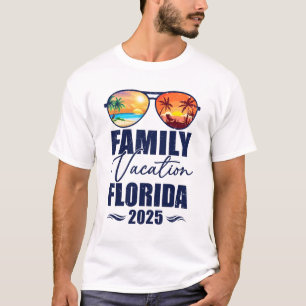 Florida Matching Family Vacation 2025 Skapar minne T Shirt