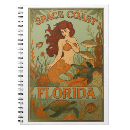 Florida Mermaid Anteckningsbok
