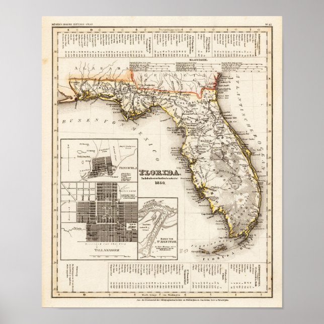 Florida Meyer, Joseph 1850 Poster (Framsidan)