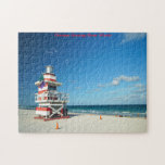 Florida Miami Beach. Julhälsningar Pussel<br><div class="desc">Florida Miami Beach.Jigsaws. De är gjorda av en stadig papp och monterade på papp, och pusselbitarna är tryckta i levande och fullt. I timmar av pusslet njuter ge av en anpassningsbar som gåva i dag!Storlek: 11 x 14 tum (252 biet). Inkluderar en vacker presentlåda med pussel tryckt på locket. Sturdy...</div>