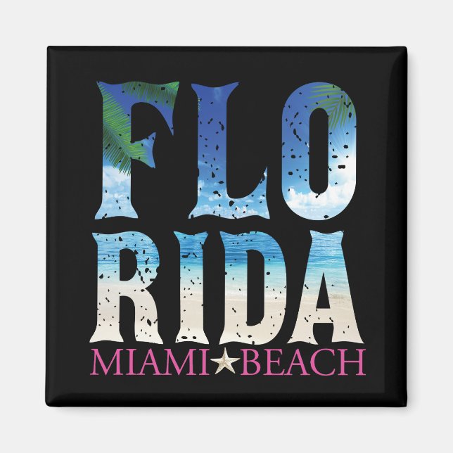 Florida, Miami Beach Magnet (Framsidan)