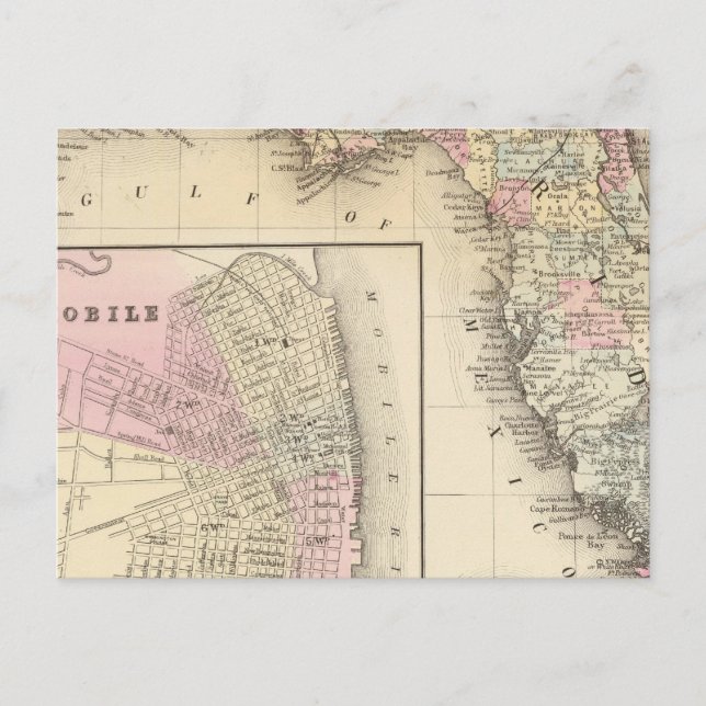 Florida, Mobile Vykort (Framsida)