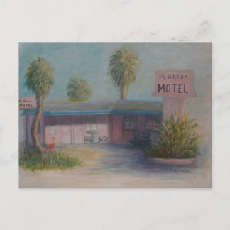FLORIDA MOTEL-vykort Vykort