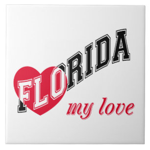 Florida my kärlek kakelplatta