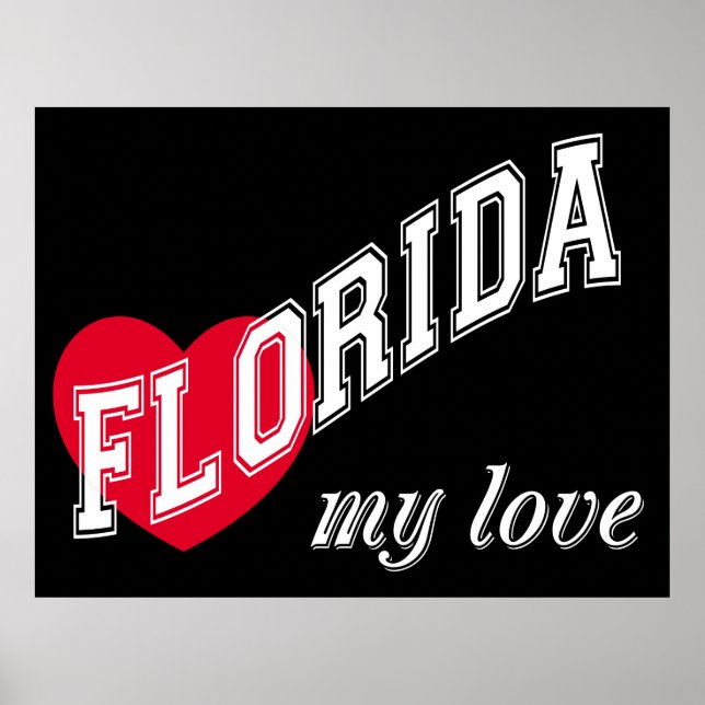 Florida my kärlek poster (Framsidan)
