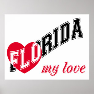 Florida my kärlek poster