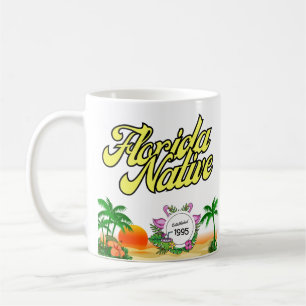 FLORIDA NATIVE - Etablerad (anpassa ditt år) Kaffemugg