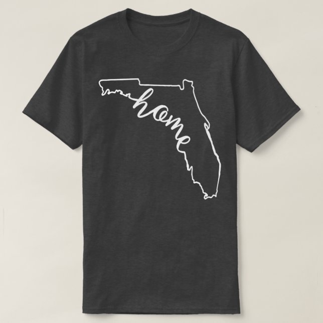 Florida Native Home Kärlek T Shirt (Design framsida)