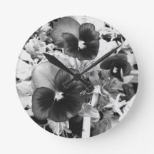 Florida Nature Photo Artistic Monochrome Pansy