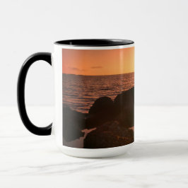 Florida Naturlig Fotografering Oceanstrand Solnedg Mugg