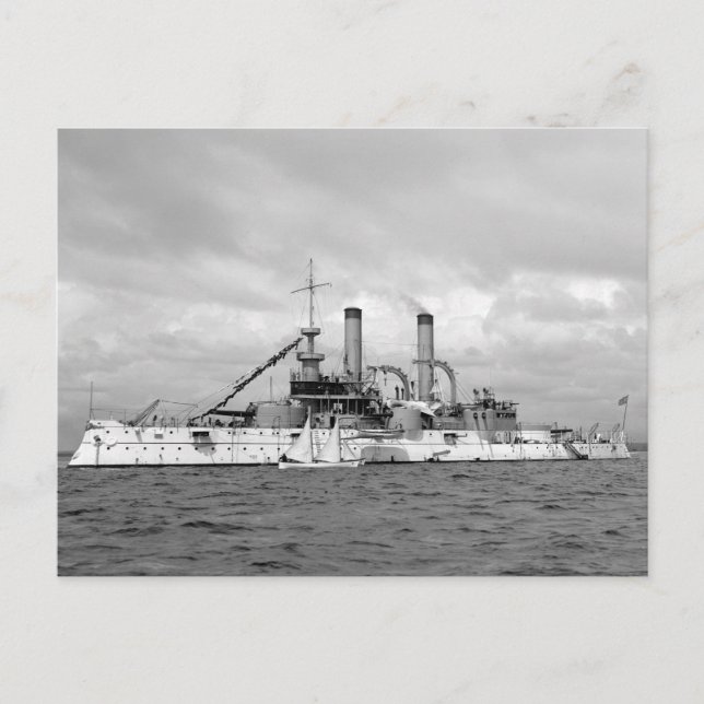 Florida Navy Flotilla 1903 Vykort (Framsida)