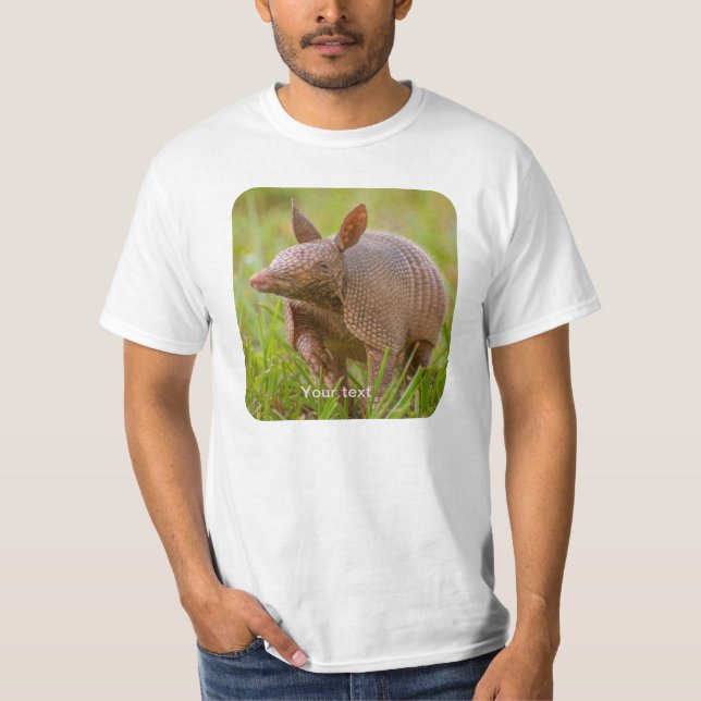 Florida Nine-banded armadillo närhet T Shirt (Framsida)