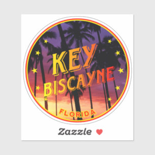 Florida, Nyckel Biscayne Klistermärken