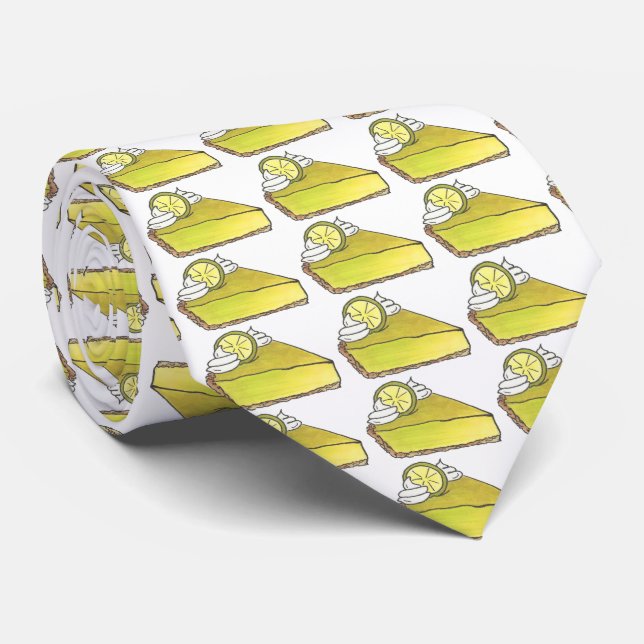 Florida Nyckel Lime Paj Slice Foodie Tie Slips (Rullad)