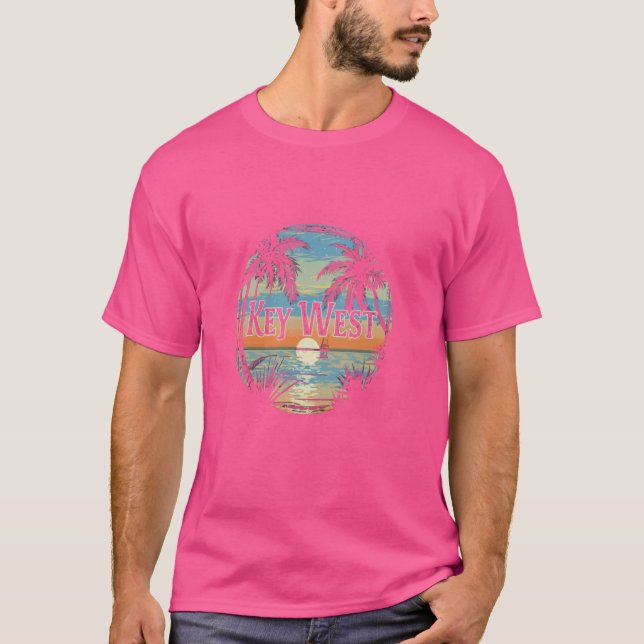 Florida Nyckel Väster T Shirt (Framsida)