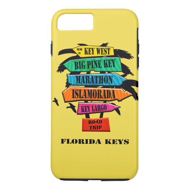 Florida nyckeldesign Case-Mate iPhone skal (Baksida)