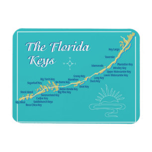 Florida nyckelkarta magnet