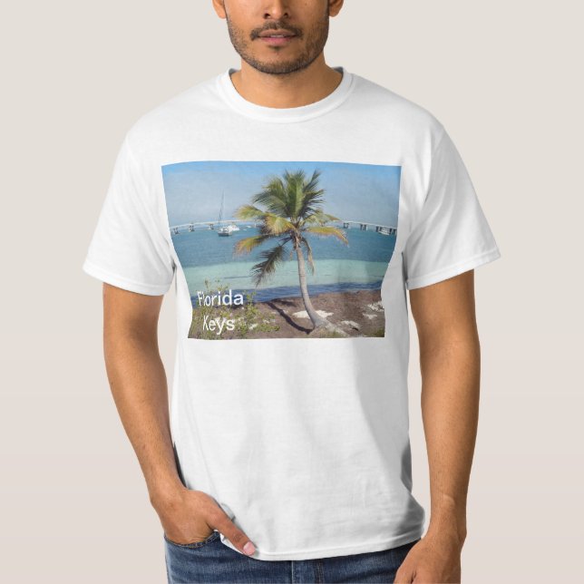 Florida nycklar Bahia Honda parkerar T-shirt (Framsida)