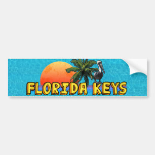 Florida Nycklar Bildekal
