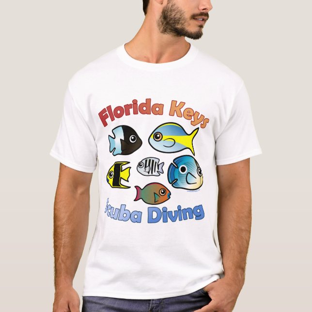 Florida Nycklar Dyka Tee Shirt (Framsida)