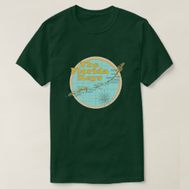 Florida Nycklar karta T Shirt