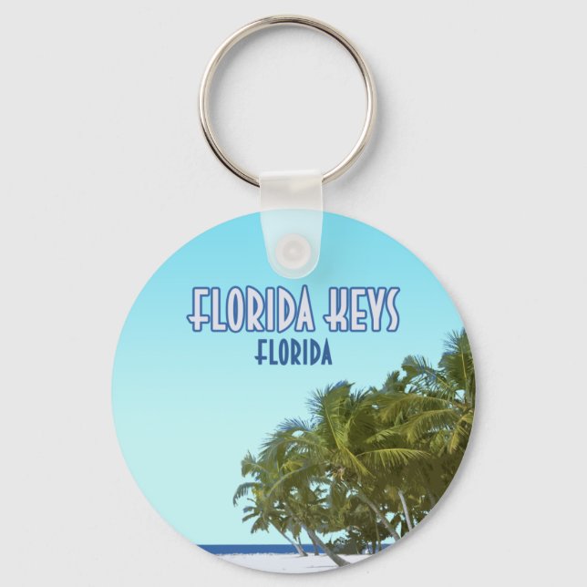 Florida Nycklar Nyckel Väster Beach Florida Nyckelring (Framsida)
